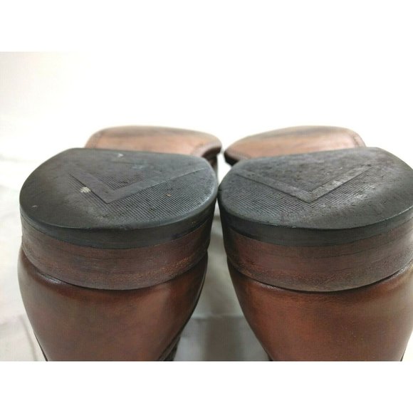  Allen Edmonds Brown Woven Tassel  Loafer 10.5 D